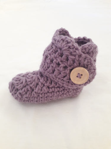 Shell Booties - Lavender