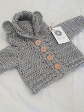 Load image into Gallery viewer, Bear Hoody - Wool - Fawn