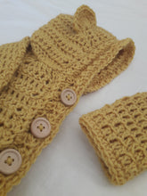 Load image into Gallery viewer, Bear Set - Wool - Mustard