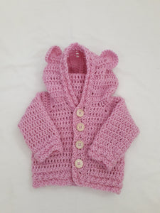 Bear Hoody - Wool - Mustard