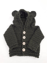 Load image into Gallery viewer, Bear Hoody - Wool - Mustard
