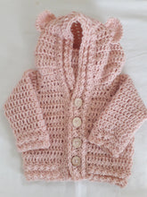 Load image into Gallery viewer, Bear Hoody - Wool - Apricot