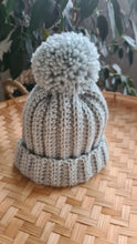 Load image into Gallery viewer, Pom Pom Beanie - Duck Egg