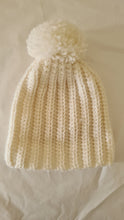 Load image into Gallery viewer, Pom Pom Beanie - Snow